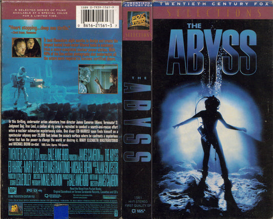 The Abyss VHS