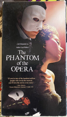 The Phantom of the Opera VHS