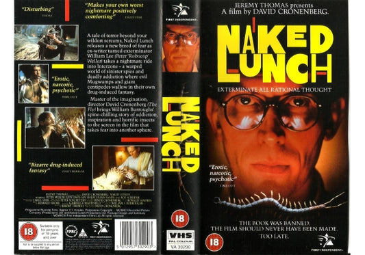 Naked Lunch VHS