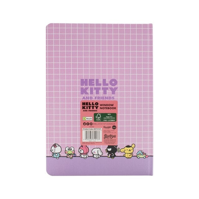 Hello Kitty and Friends Gachapon Notebook A5 Window