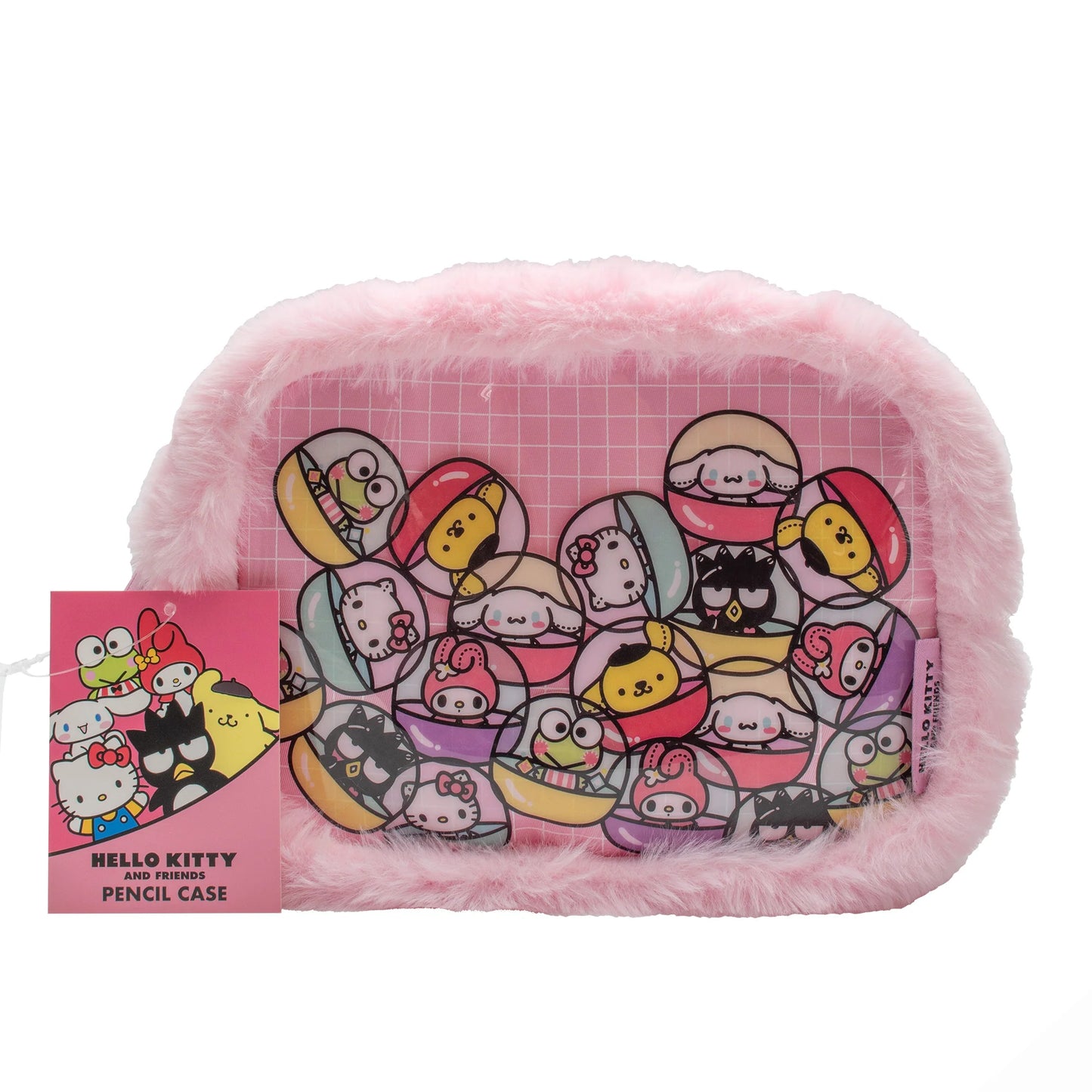 Hello Kitty and Friends Gachapon Plush Pencil Case