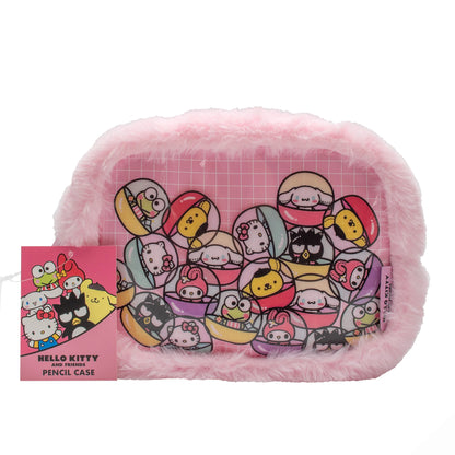 Hello Kitty and Friends Gachapon Plush Pencil Case