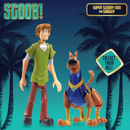 Scoob! Scooby-Doo Super Scooby-Doo and Shaggy Figures