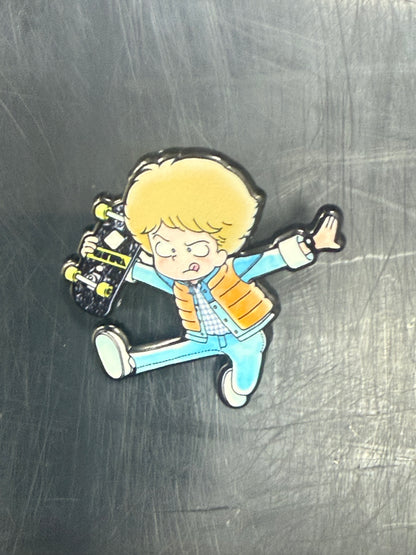 Back to the Future Limited Edition Japanese Style Pin Badge