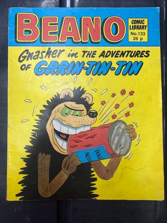 Gnasher in The Adventures of Grrin-Tin-Tin Comic Library No. 133 (1987)