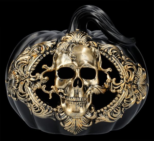 Baroque Harvest Light-up Pumpkin