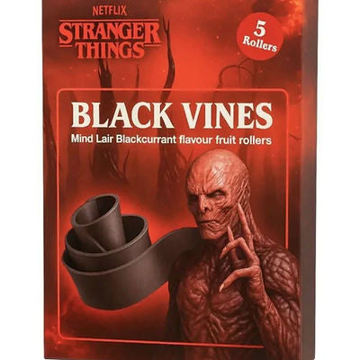 Stranger Things Black Vines Mind Lair Fruit Roller