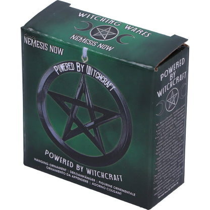 Powered by Witchcraft Pentagram Hanging Ornament