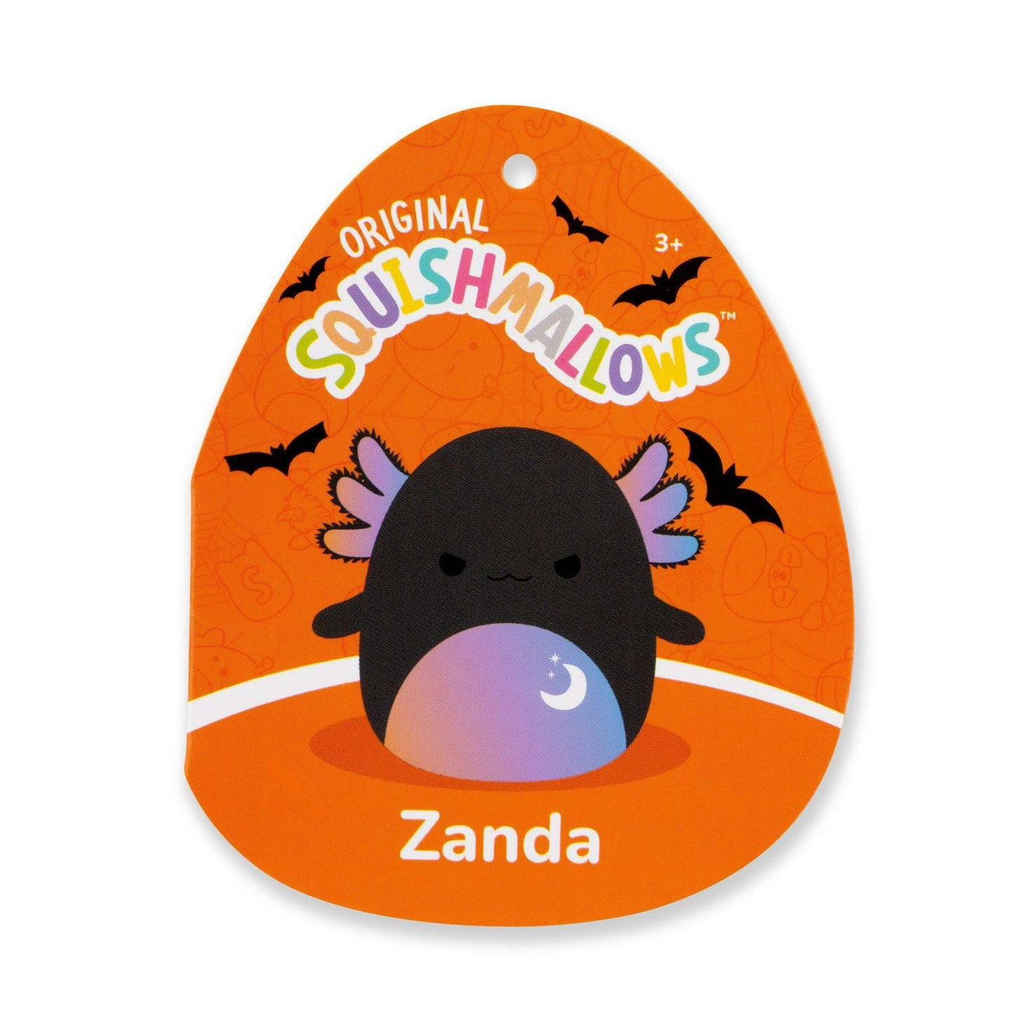 Zanda the Charcoal Grey Axolotl Halloween Squishmallow