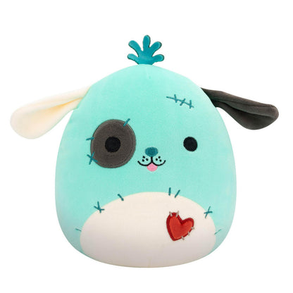 Dookdook the Teal Patchwork Dog Halloween Squishmallow