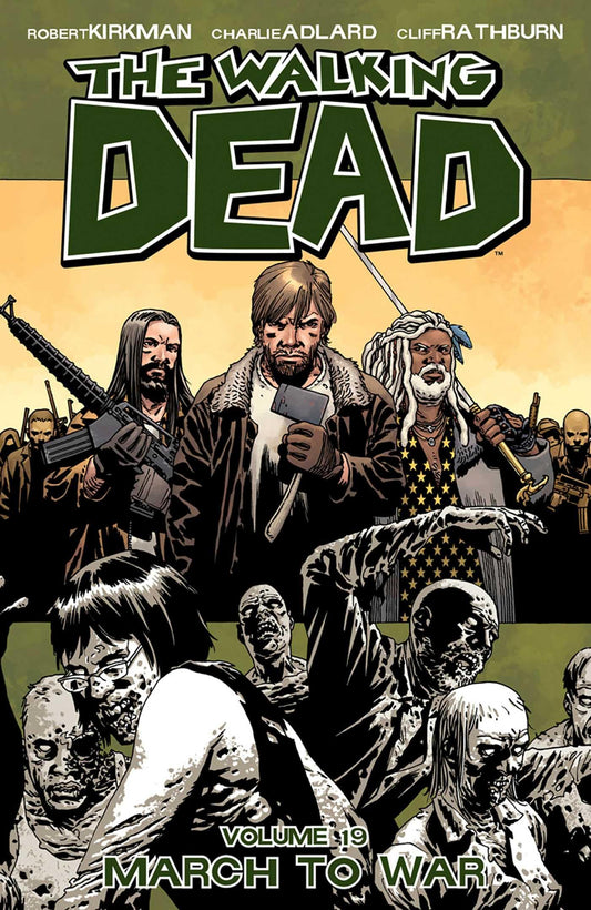 The Walking Dead Volume 19 March to War Graphic Novel