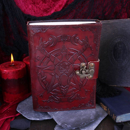 Baphomet Leather Journal