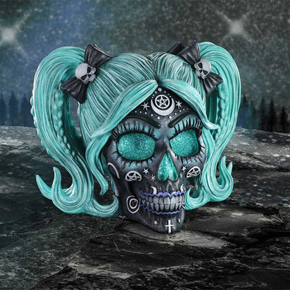 Drop Dead Gorgeous - Cute and Cosmic Witchy Doll Skull