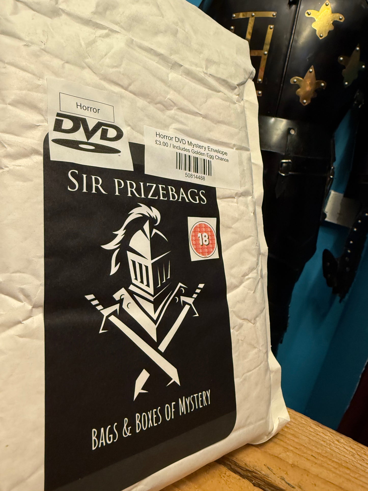 Horror DVD Mystery Envelope