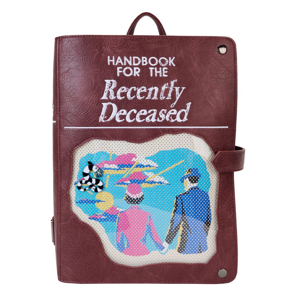 Beetlejuice Handbook For The Recently Deceased Pin Trader Backpack by Loungefly