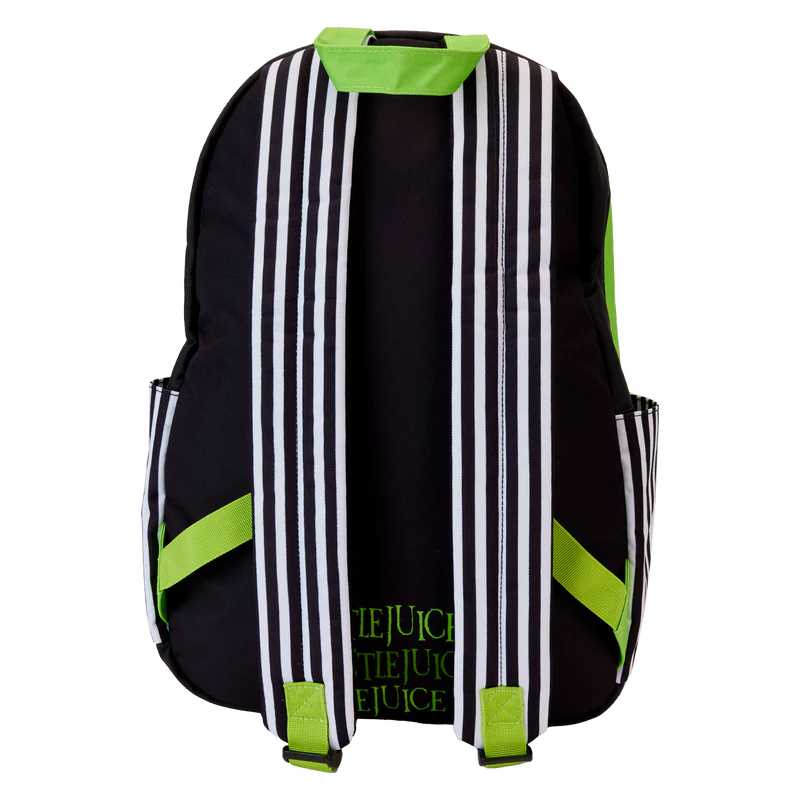 Beetlejuice Cosplay Nylon Full-Size Backpack by Loungefly