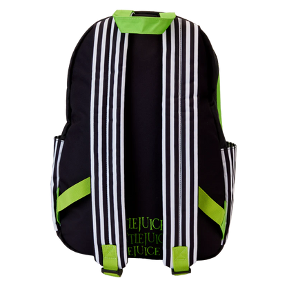 Beetlejuice Cosplay Nylon Full-Size Backpack by Loungefly