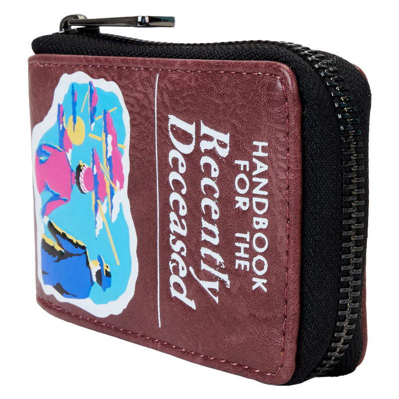 Beetlejuice Handbook For The Recently Deceased Accordion Wallet by Loungefly