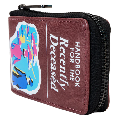 Beetlejuice Handbook For The Recently Deceased Accordion Wallet by Loungefly