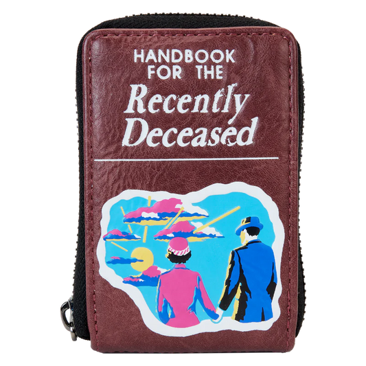 Beetlejuice Handbook For The Recently Deceased Accordion Wallet by Loungefly