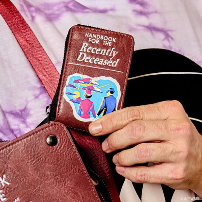 Beetlejuice Handbook For The Recently Deceased Accordion Wallet by Loungefly