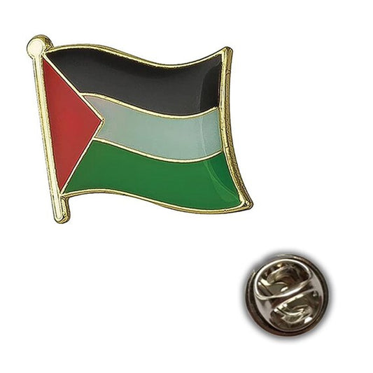 Palestine Flag Pin Badge
