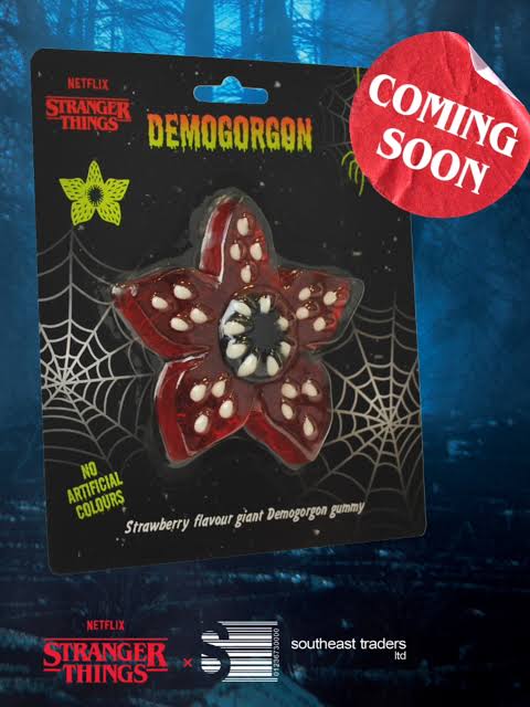 Stranger Things Demogorgon Strawberry Flavour Giant Gummy