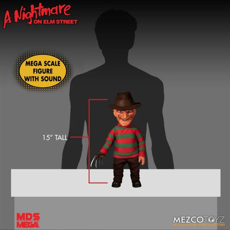 A Nightmare on Elm Street Freddy Krueger MDS Mega Talking Figure