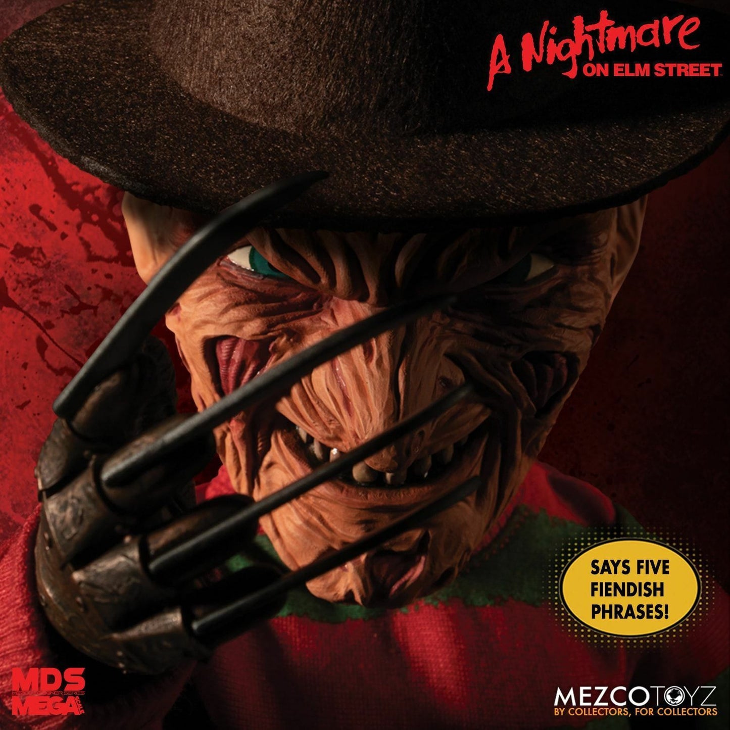 A Nightmare on Elm Street Freddy Krueger MDS Mega Talking Figure