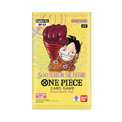 One Piece Card Game (OP07) 500 Years in the Future Booster Pack (12 Cards)