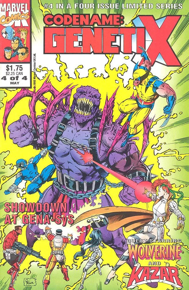 Marvel Codename: GenetiX #4 Comic Book