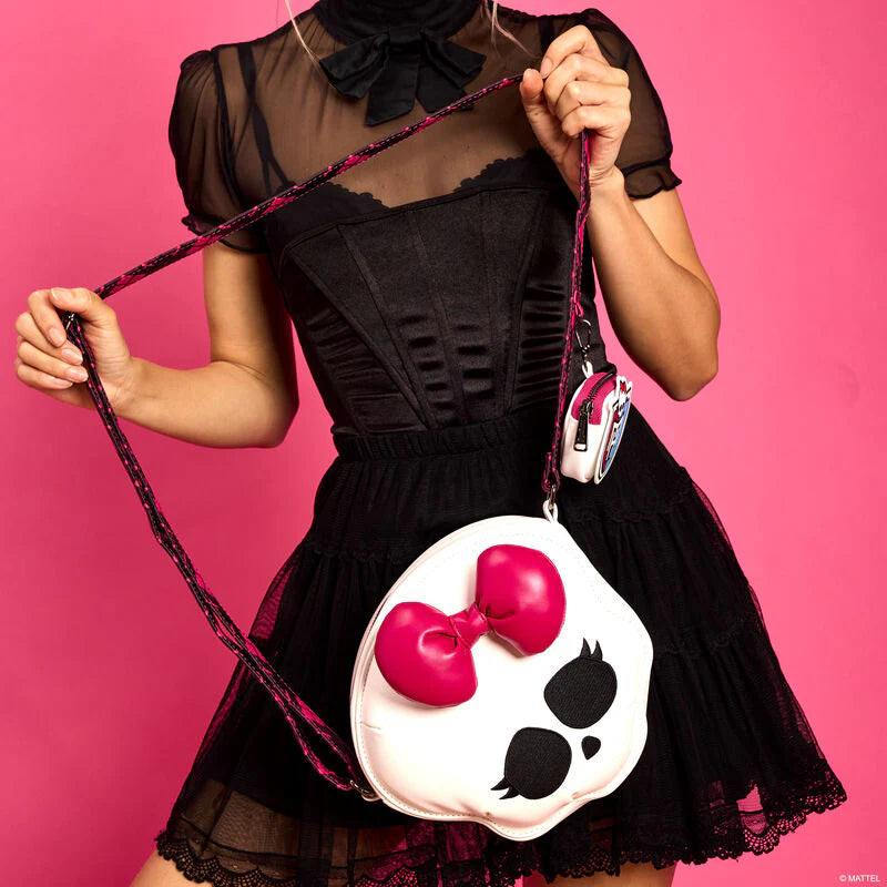 Monster High Skullette Crossbody Bag and Coin Purse by Loungefly