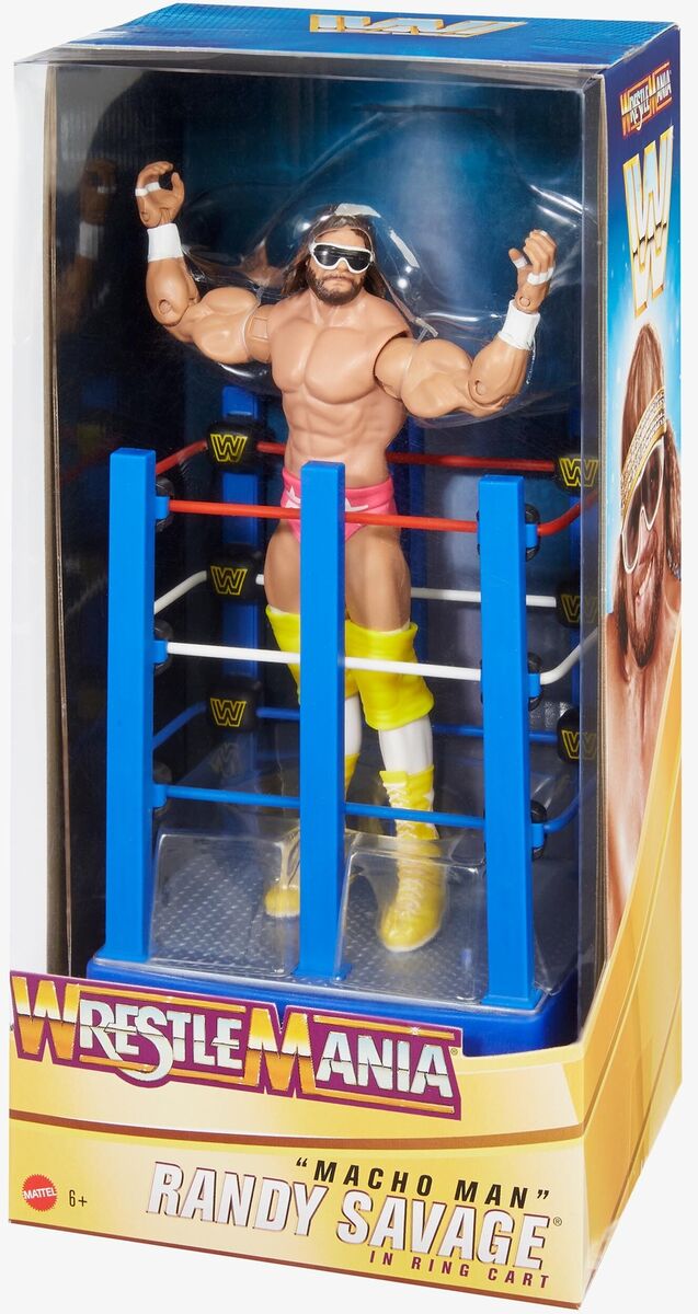 WWE Wrestlemania Macho Man Randy Savage Figure