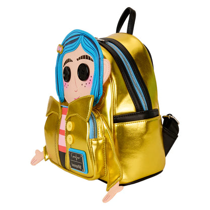 Coraline Doll Cosplay Mini Backpack by Loungefly