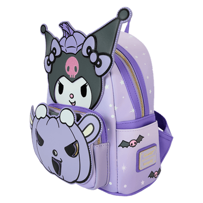 Sanrio Kuromi Pumpkin Loungefly Mini Backpack