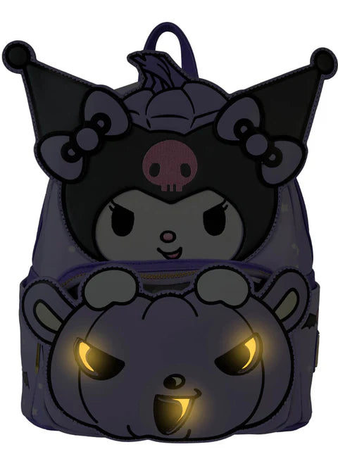 Sanrio Kuromi Pumpkin Loungefly Mini Backpack