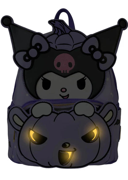 Sanrio Kuromi Pumpkin Loungefly Mini Backpack