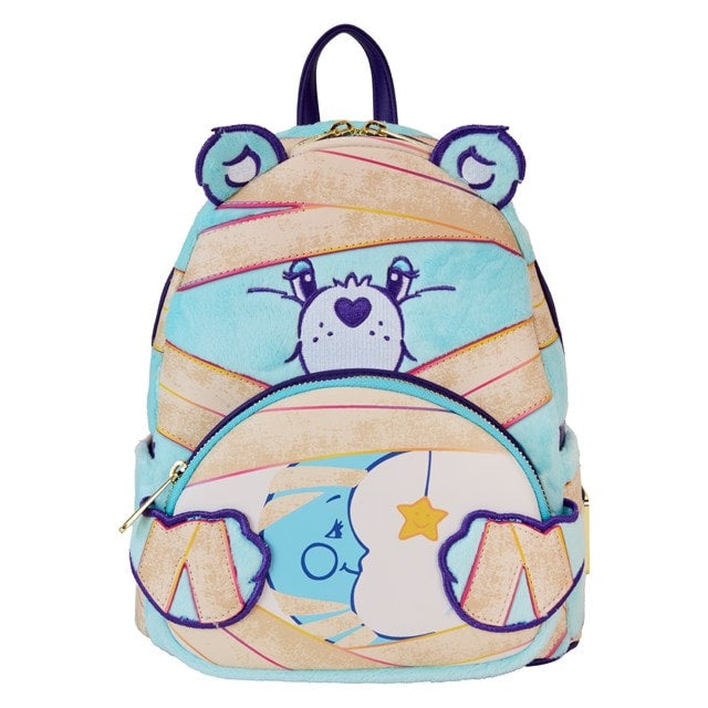 Care Bears x Universal Monsters Bedtime Bear as The Mummy Mini Backpack by Loungefly