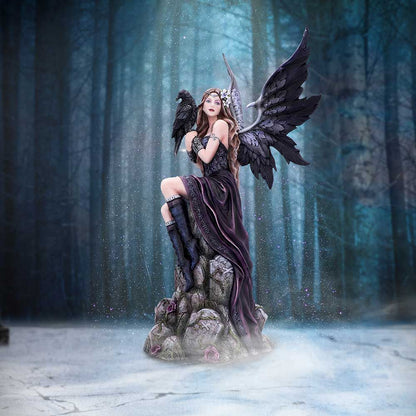 Ravina the Raven Fairy 38cm Statue