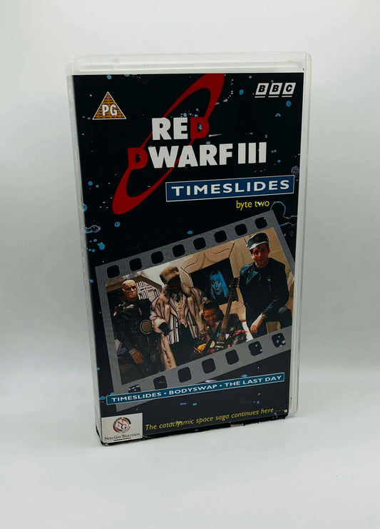Red Dwarf III Byte Two Timeslides VHS Tape