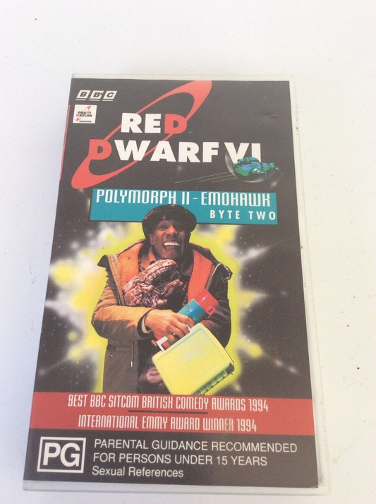 Red Dwarf VI Byte Two Polymorphy II - Emohawk VHS Tape