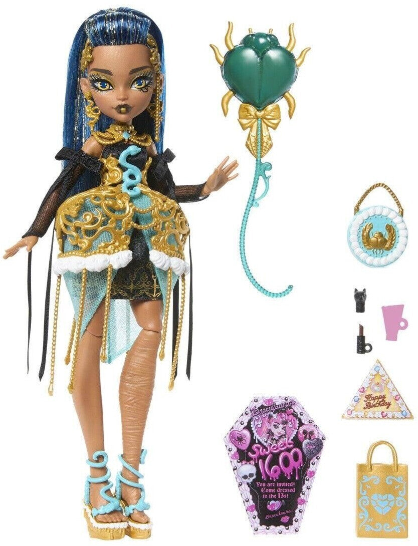 Monster High Cleo DeNile Scary Sweet Birthday G3 Doll