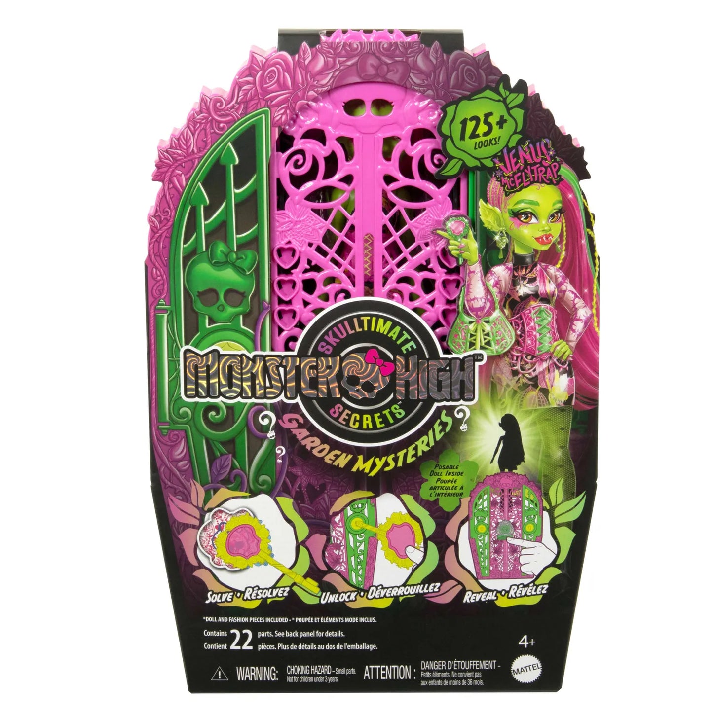 Monster High Skulltimate Secrets Garden Mysteries Venus McFlyTrap G3 Doll
