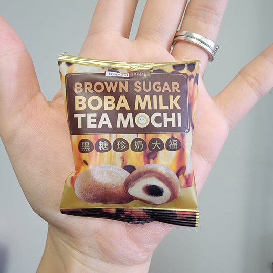 Brown Sugar Boba Milk Tea Mochi