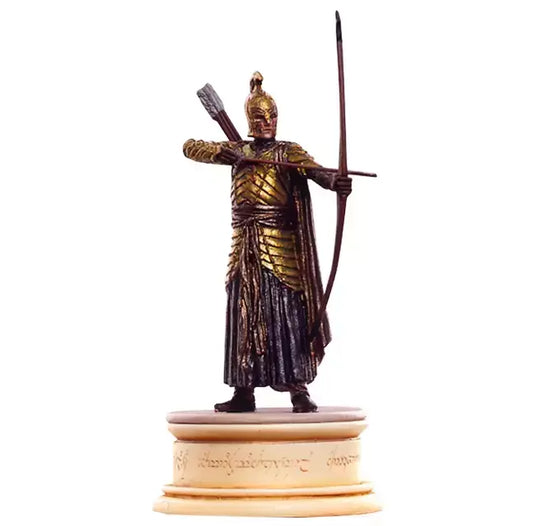 Lord of the Rings Elven Archer White Pawn Chess Figurine