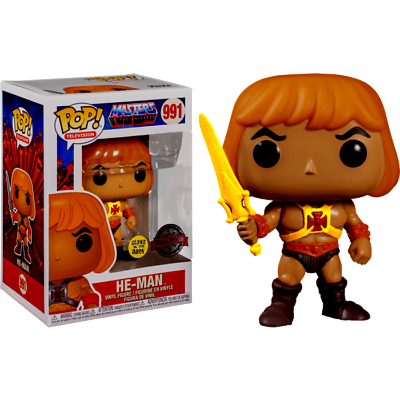 Masters of the Universe 991 He-Man GITD Funko Pop! Vinyl Figure