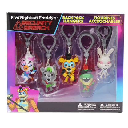 FNAF Security Breach Backpack Hangers Set