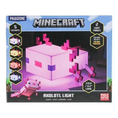 Minecraft Axolotl Colour Changing Light