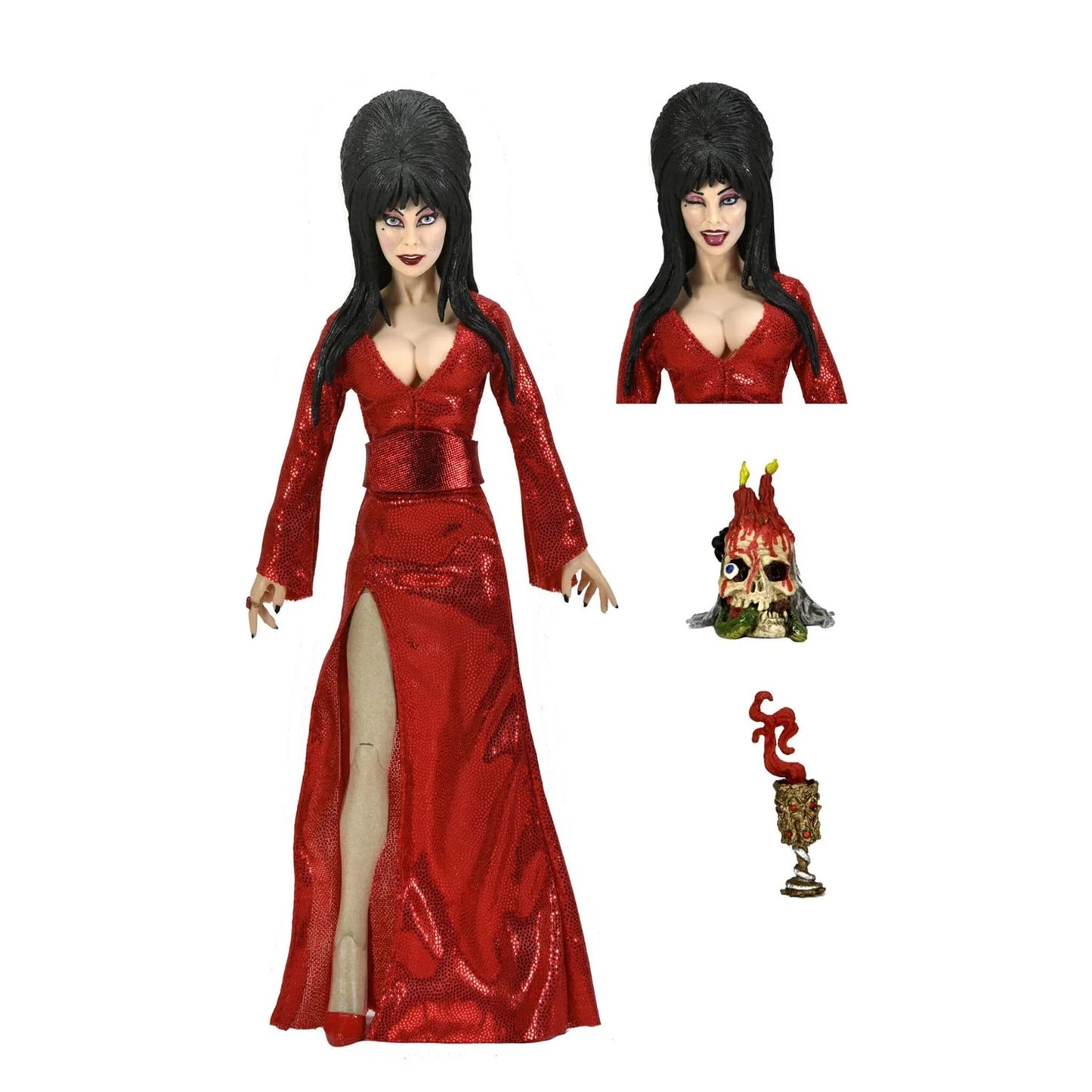 Elvira Red, Fright & Boo Clothed Figure