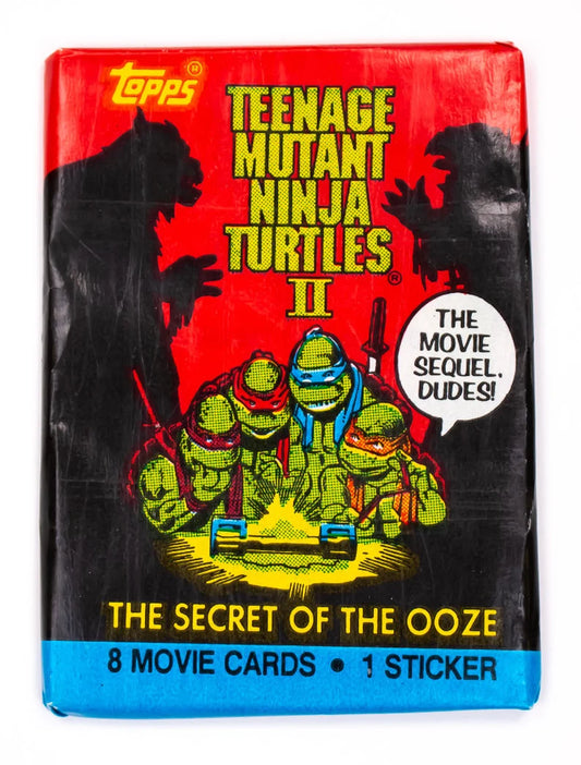 Teenage Mutant Ninja Turtles II Movie Card Pack